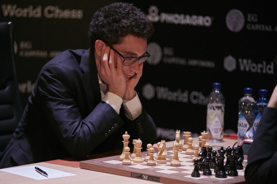 Chess: Magnus Carlsen serene while Fabiano Caruana faces hectic