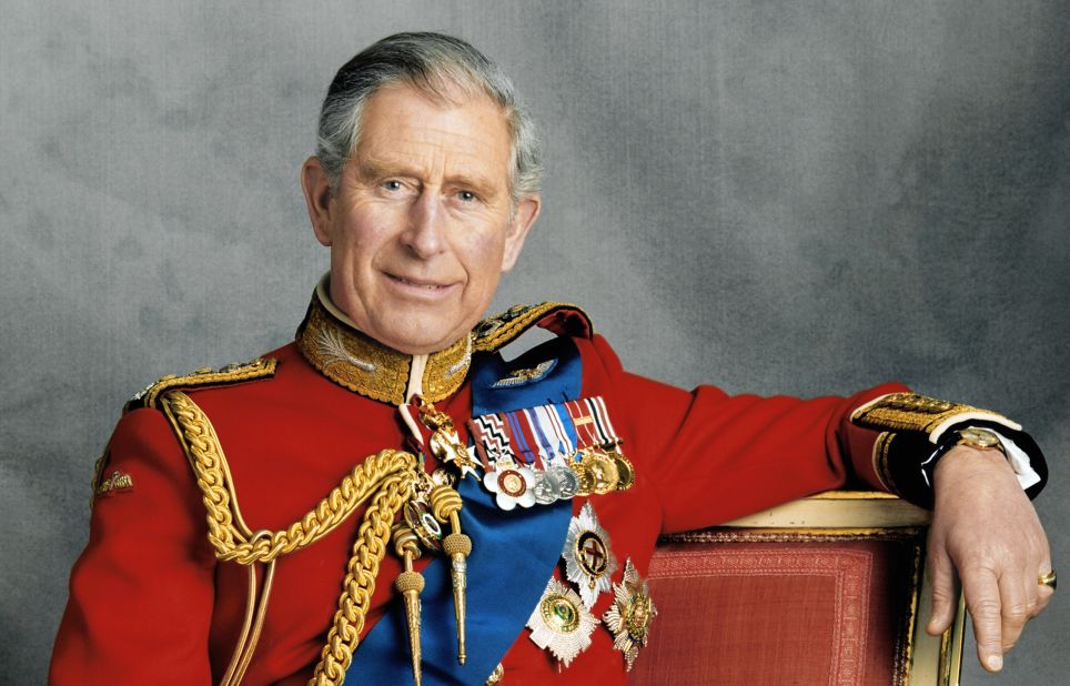 Charles, the Prince of Wales, poses for an official portrait in November 2008. He became King after the death of his mother, Queen Elizabeth II.