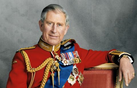 Prince Charles poses for an official portrait in November 2008.