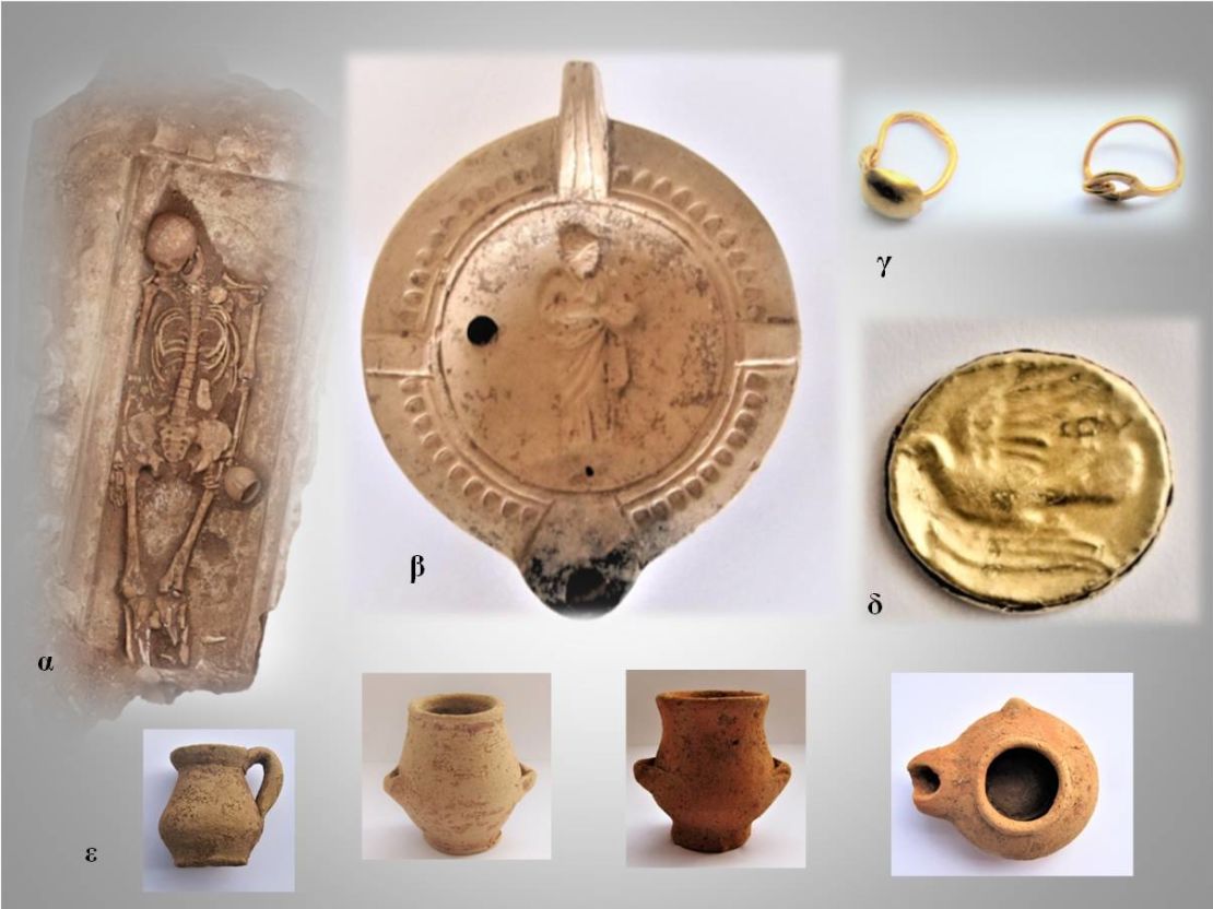 Findings from the Hellenistic and Roman period in the vicinity of Chiliomodi 