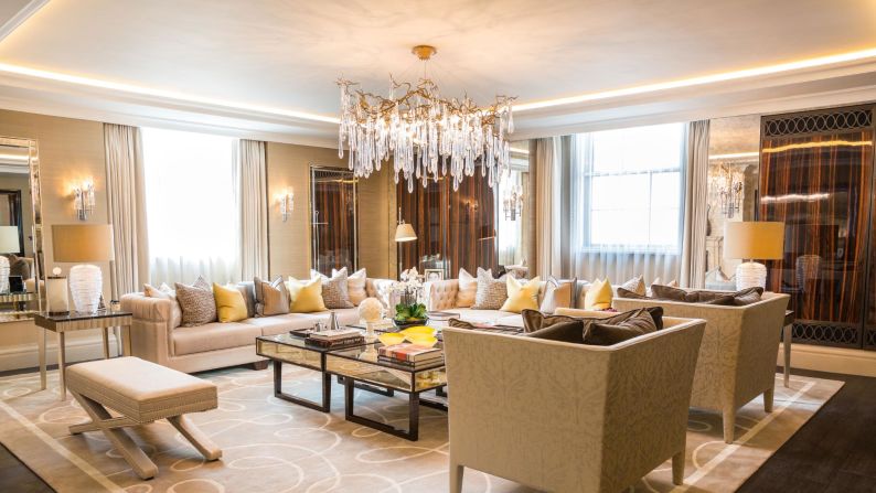 <strong>Luxury residence</strong>: Want your own swanky London hotel suite? This new luxury residence is on the market for more than $14 million in the center of the UK capital.
