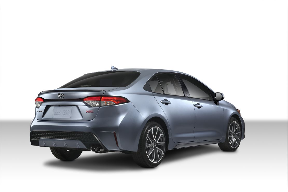 The new Corolla will be available in luxury and sporty versions as well as the base model.