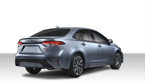 The new Corolla will be available in luxury and sporty versions as well as the base model.