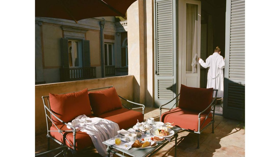 <strong>Palazzo Margherita (Basilicata, Italy): </strong>At this hotel owned by film director Francis Ford Coppola, you can take in the garden views from Suite Nine's fully furnished terrace, designed by Coppola in honor of his Tunisian grandmother. 