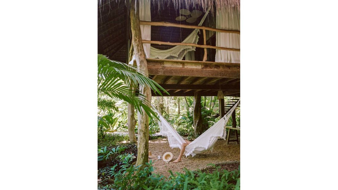 <strong>Uxua Casa Hotel & Spa (Bahia, Brazil): </strong>The Casa de Arvore is a three-level tree house made from recycled wood and decorated with bright-white furnishings. The covered veranda comes with a hammock and bar area. 
