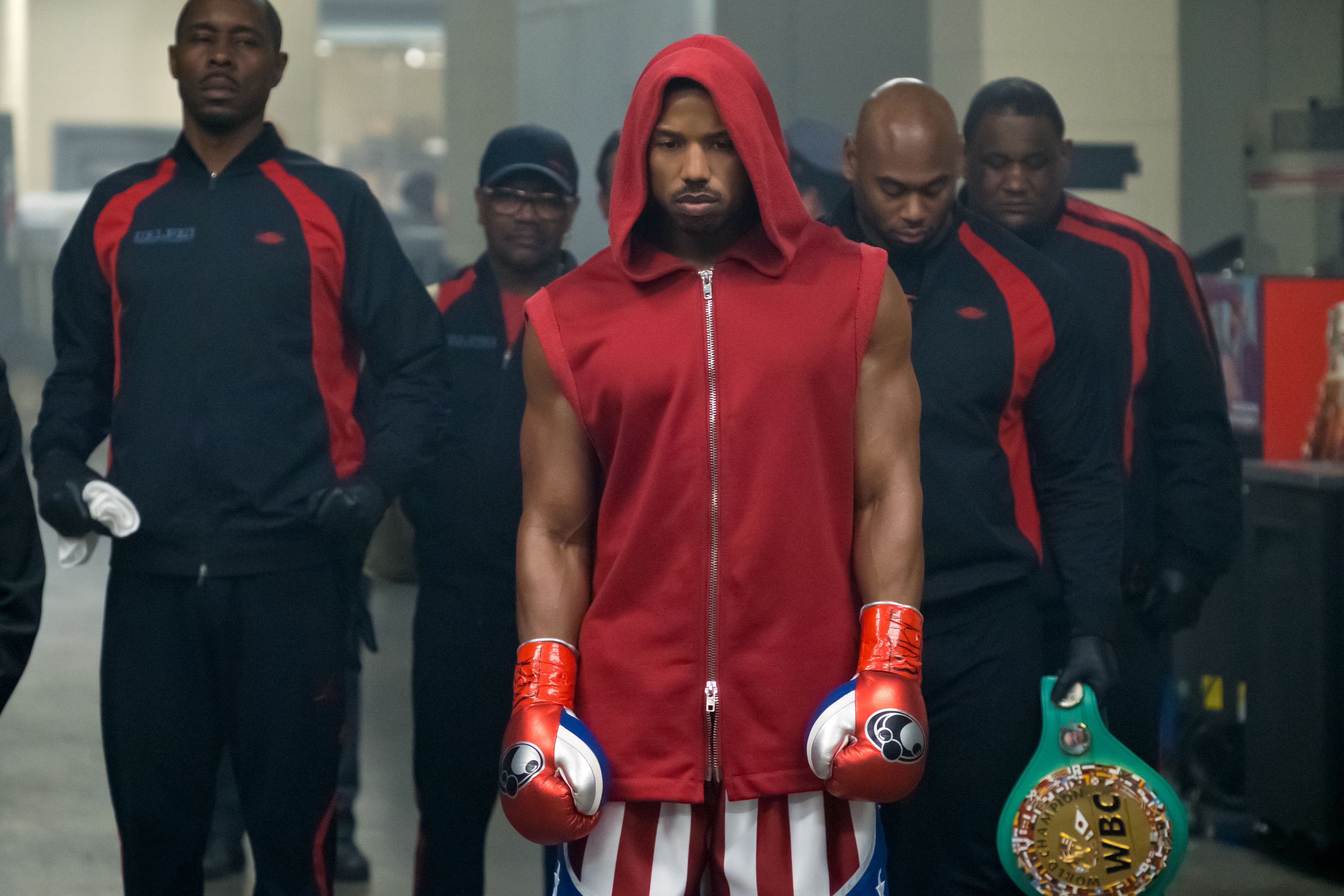 Michael B. Jordan in fighting form with 'Black Panther,' 'Creed II