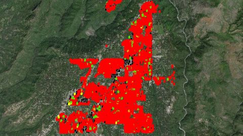 Cal Fire is publishing damage reports on an interactive map for areas affected by the Camp Fire.