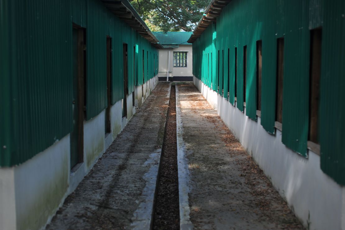 Shelter buildings constructed at a Rohingya repatriation centre is seen in Keruntoli near Teknaf, in Bangladesh on November 12, 2018. 