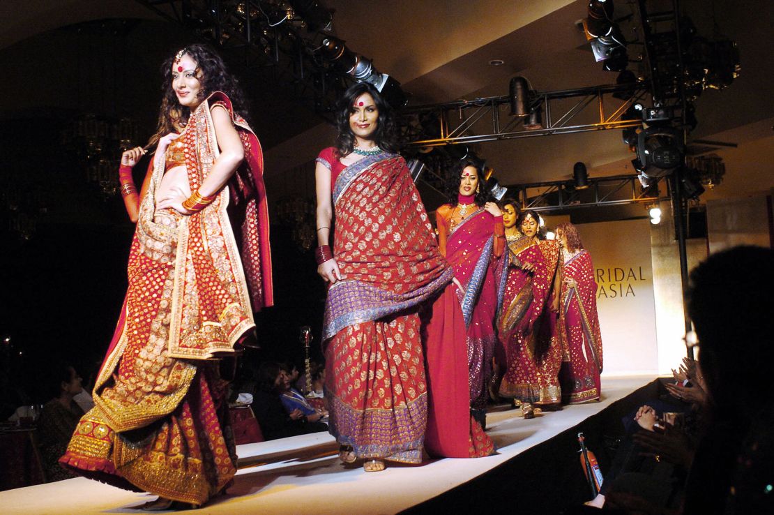 Sabyasachi's creations on show at the Bridal Asia fashion show.