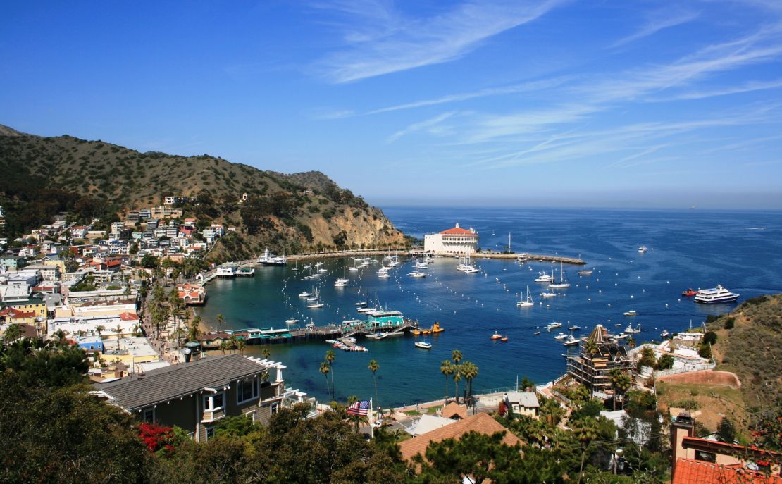 Catalina Island is a popular getaway for people in southern California.