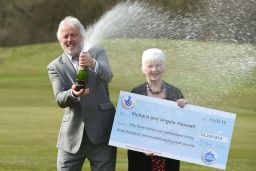Richard and Angela Maxwell from Lincolnshire won £53 million in April 2015.