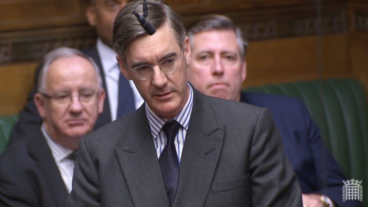 Conservative lawmaker Jacob Rees-Mogg heads an influential pro-Brexit group.