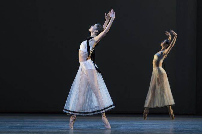 Womenswear designer Erdem Moralıoğlu created 24 costumes for Christopher Wheeldon's production of Corybantic Games, inspired by the Classical Greek themes of the piece.