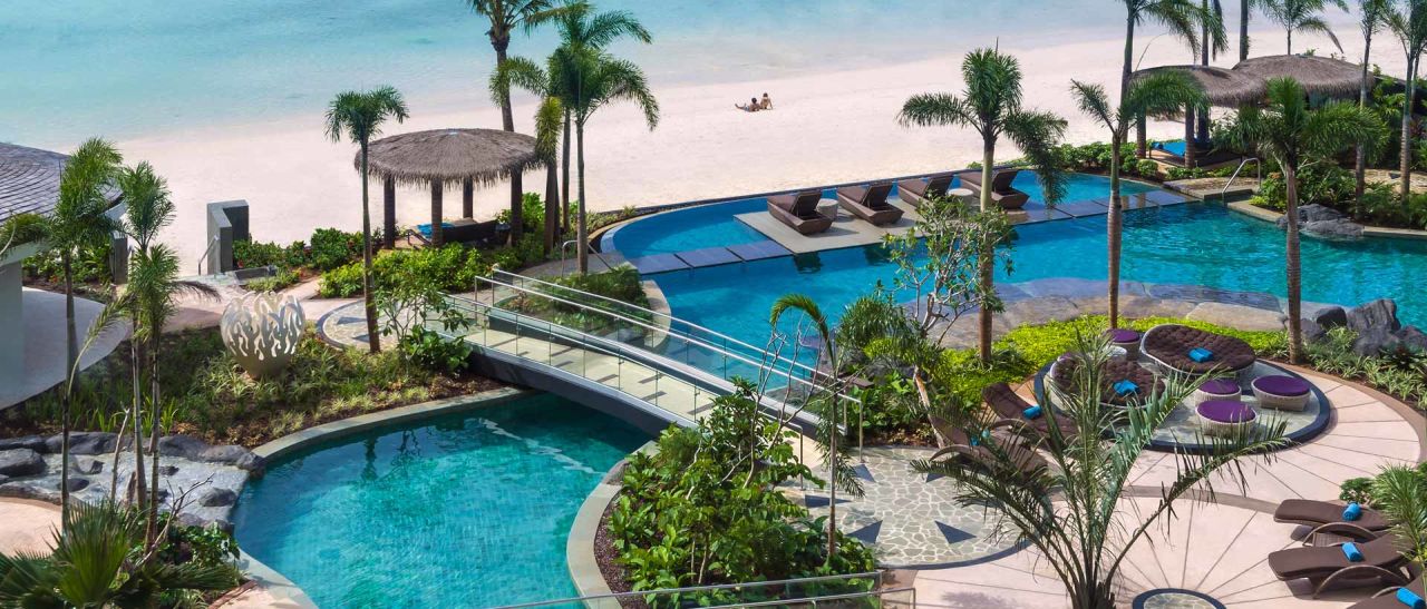 <strong>Island escape: </strong>Dusit Thani is Guam's newest 5-star resort overlooking Tumon Bay. Its Villa Azul sleeps six adults and comes with a private pool.