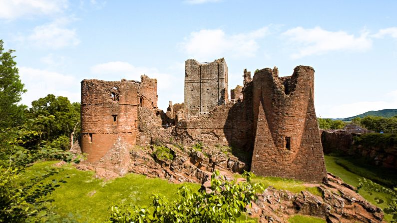 <strong>Goodrich Castle (Herefordshire, England) -- before: </strong>The NeoMam team chose castles across England, Scotland, Wales and Northern Ireland that hadn't really been restored for tourist purposes and had archaeological research available. 
