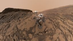 This self-portrait of NASA's Curiosity Mars rover shows the vehicle at the "Quela" drilling location in the "Murray Buttes" area on lower Mount Sharp.NASA/JPL-Caltech/MSSS