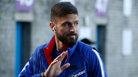 Olivier Giroud believes it is "impossible" for a footballer to come out as gay.