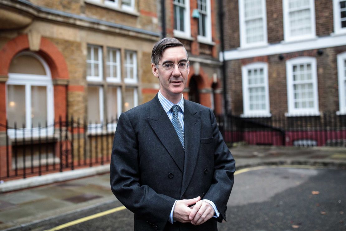 Jacob Rees-Mogg is chair of the pro-Brexit European Research Group. 