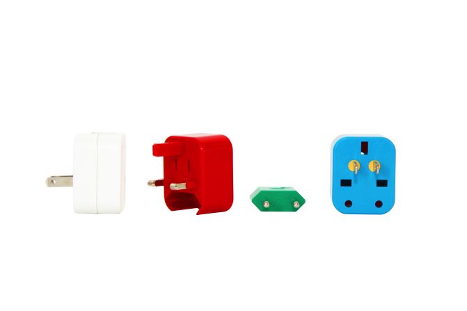 <a href="https://flight001.com/5-in-1-universal-travel-adapter-usb-box-set/" target="_blank" target="_blank"><strong>Flight 001's 5-in-1 Universal Travel Adapter:</strong></a><strong> </strong>The latest version of this easy-to-use international adapter also includes two USB ports.