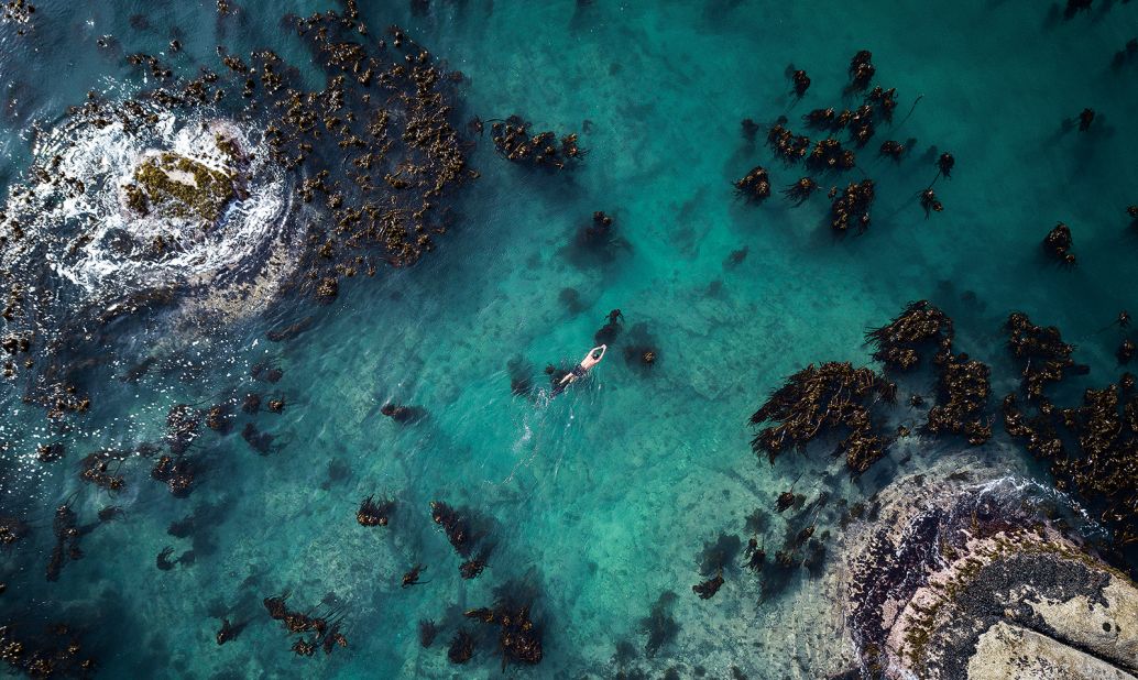 South African divers Craig Foster and Ross Frylinck say they have stumbled across a pristine realm off the west coast of South Africa that most people don't know about. The duo spend their days diving without wetsuits in a kelp forest that's home to thousands of fascinating species.