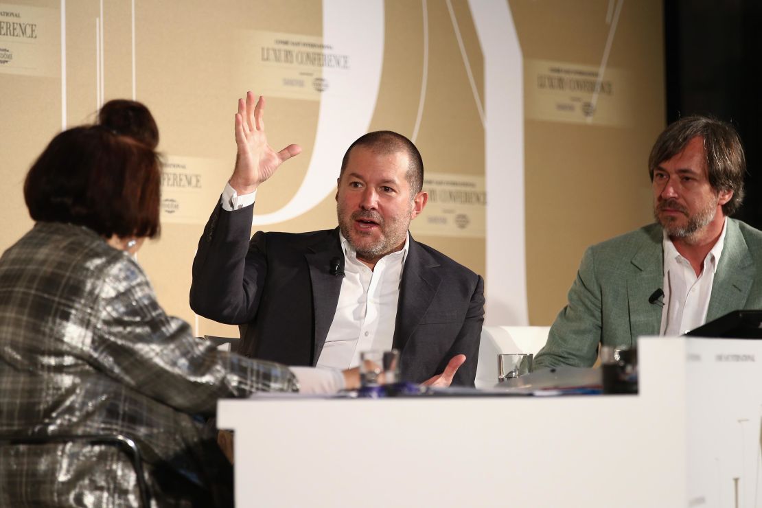 Jony Ive, left, and Marc Newson, pictured in 2015.