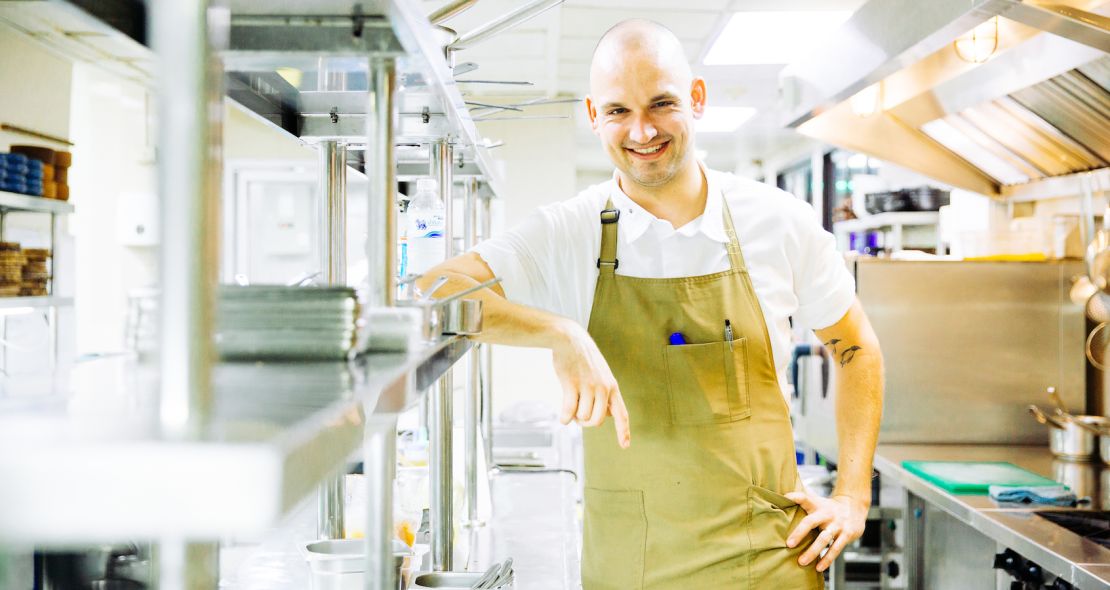 Chef Jimmy Ophorst's Pru restaurant received its first Michelin star in 2018.