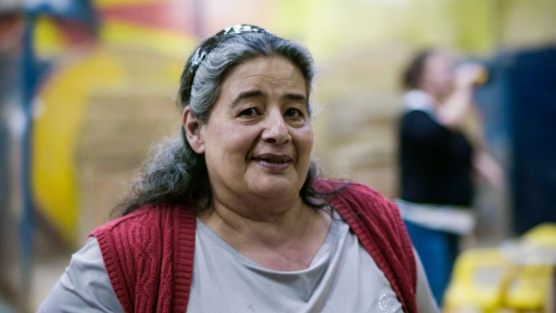 <strong>Increased interest:</strong> Yadira Ramírez owns the hall. She says more and more tourists are coming to play and watch tejo.
