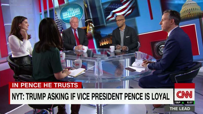 Why Is Trump Asking Around About Pence’s Loyalty? 