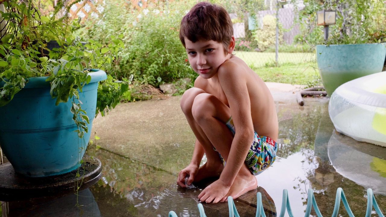 Ramsey Castleberry, 8, is on the autism spectrum. His mother Katelyn thinks he may benefit from medical marijuana, but it's not available in Louisiana yet. 