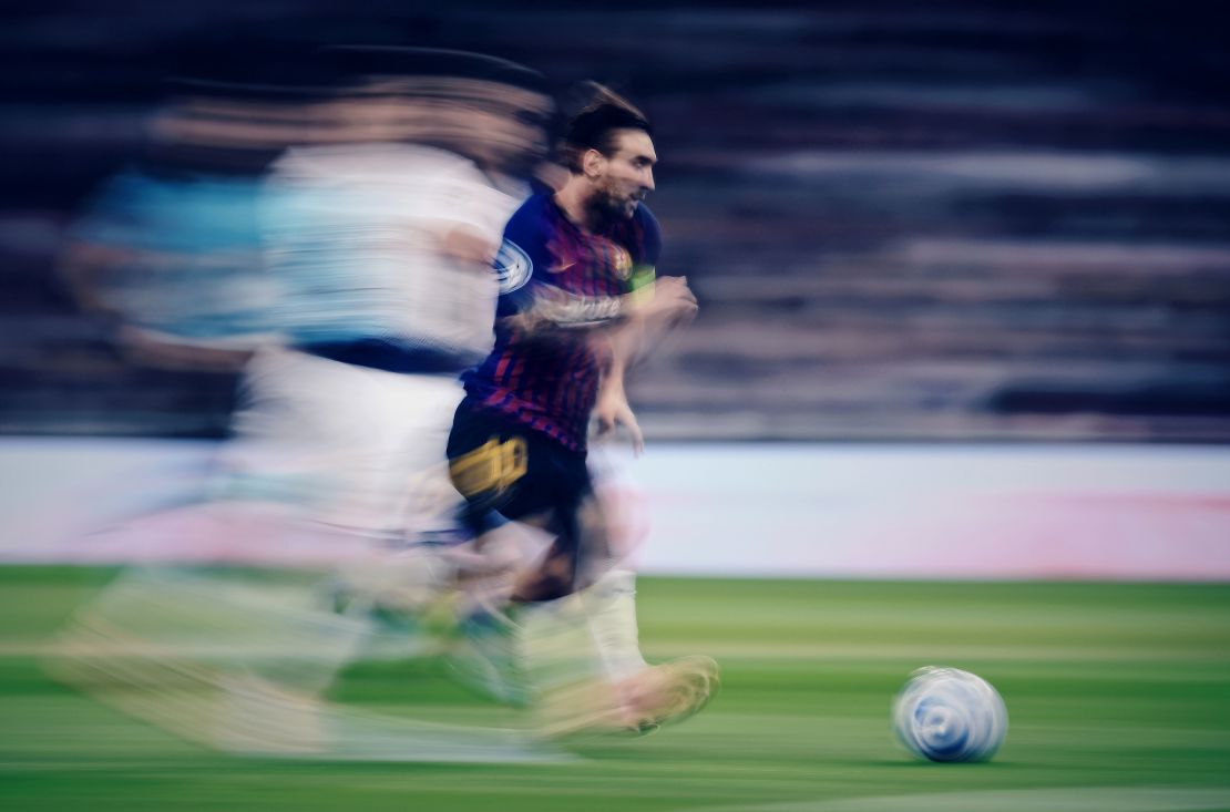 Messi signed a new deal at Barcelona with a basic wage of $64.2m a year.