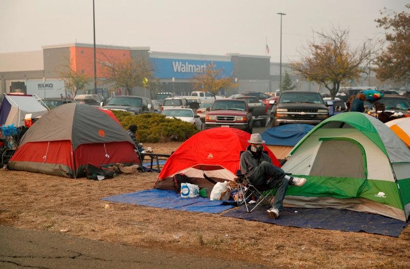 Walmart clearance outside tents