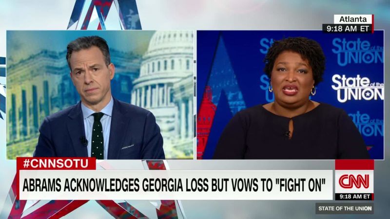 Abrams: ‘Destruction’ Of GA Election ‘deliberate’ | CNN Politics