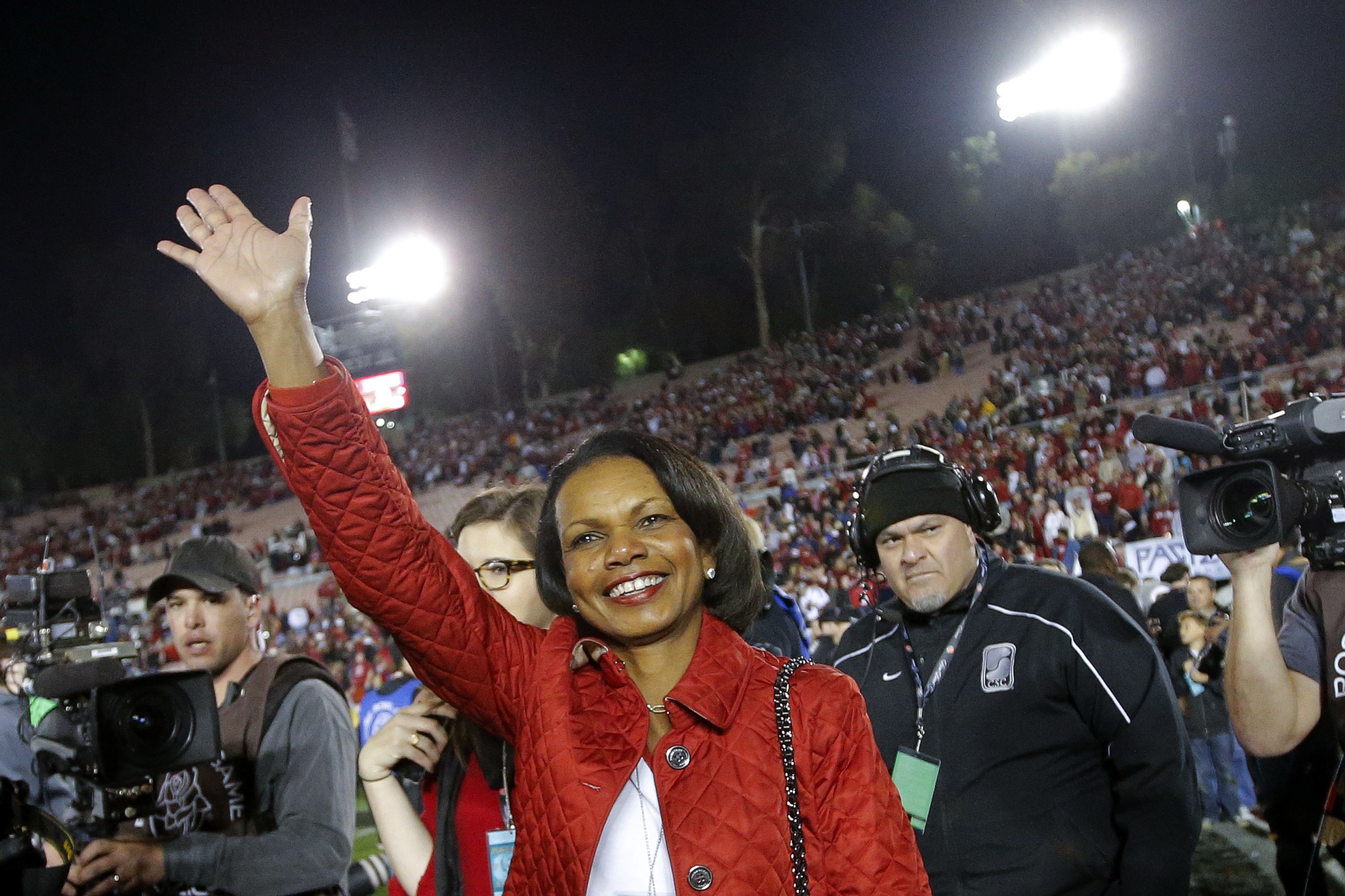 Condoleezza Rice proudly supports Browns in campaign for NFL women's  apparel 