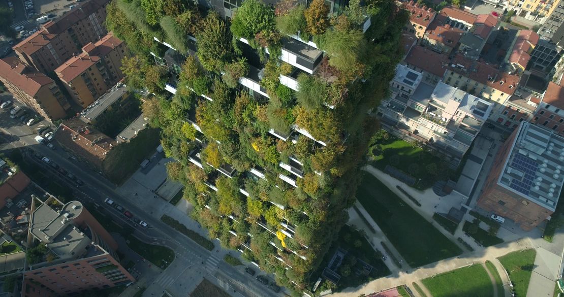 The original 'vertical forest' established in Boeri's home city of Milan.