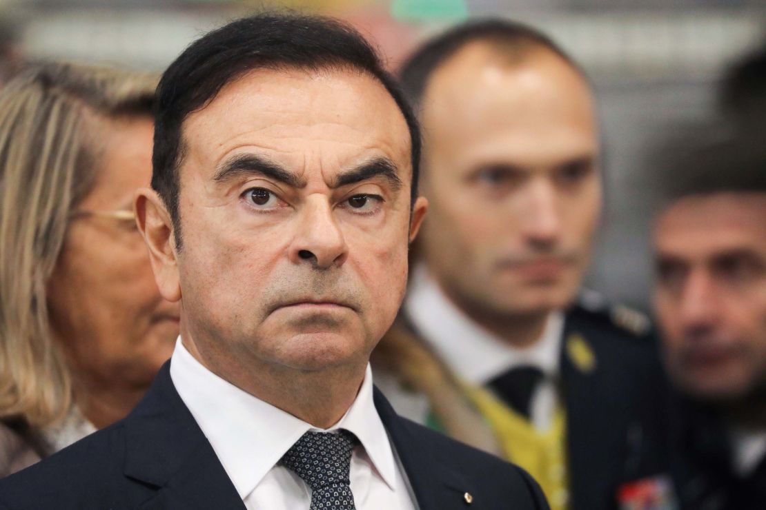 Carlos Ghosn at a Renault factory in France earlier this month. He oversees an alliance between the French automaker and Japan's Nissan and Mitsubishi Motors.
