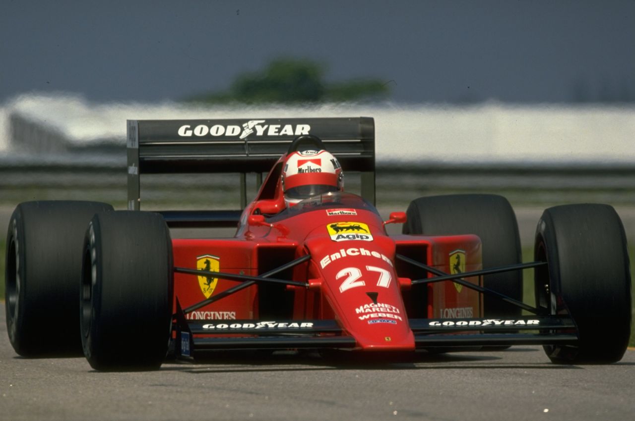 The Ferrari 640 (also known as the F1-89) was fast but no one expected it to finish, least of Nigel Mansell as he took the V12-powered car to a remarkable win on its debut in Brazil. 