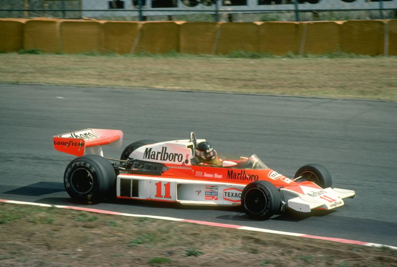 ... before James Hunt replaced the Brazilian and seized the title by a single point from Nicki Lauda two years later.