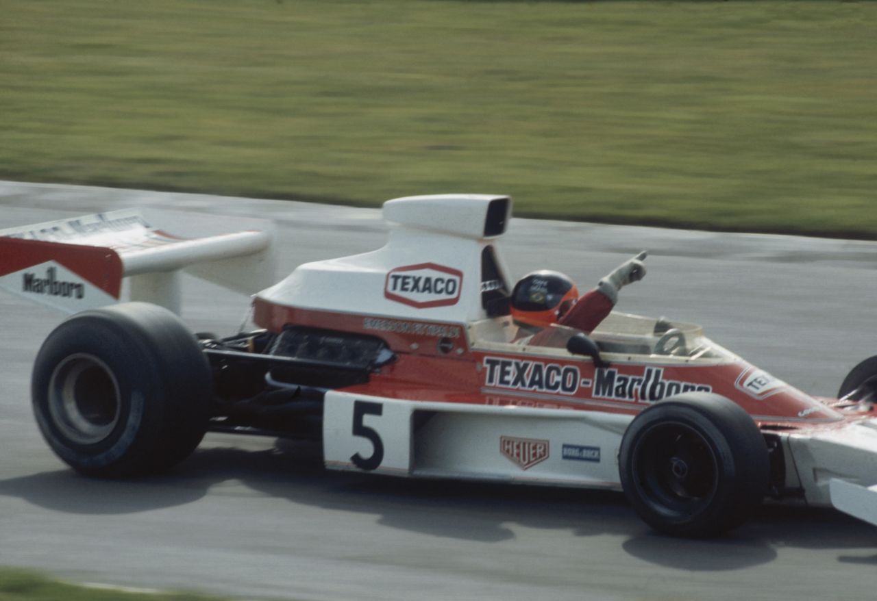 Strength, simplicity and integrity throughout the M23's wedge-shape design brought Emerson Fittipaldi the title in 1974...