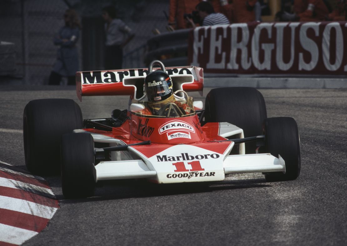 James Hunt took the Brazilian's seat and won the title two years later.