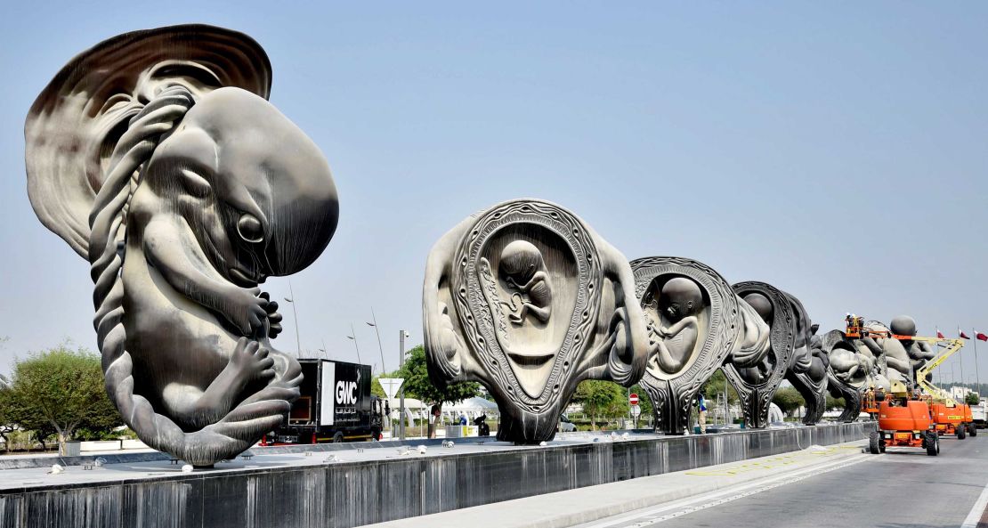 The series tracks the cycle of a fetus -- from conception to birth.