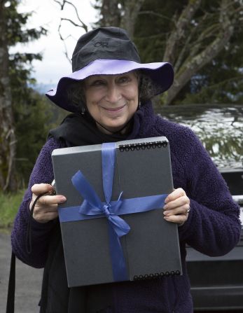 Canadian writer Margaret Atwood at the first Handover ceremony in 2015.