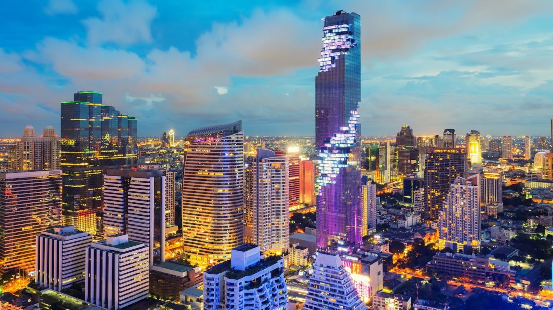 <strong>King Power Mahanakhon:</strong> King Power Mahanakhon is a mixed-use project that was completed in 2016.  It has 78 floors. Floors one through 18 will feature the yet-to-open King Power Hotel. <br /> 