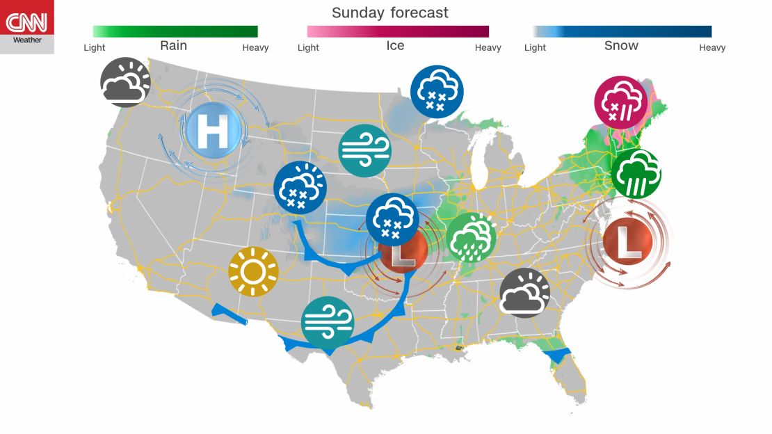 travel weather forecast sun 11192018