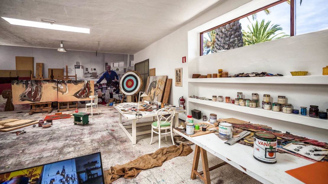 Cesar Manrique's studio is a glimpse into the artist's mind.