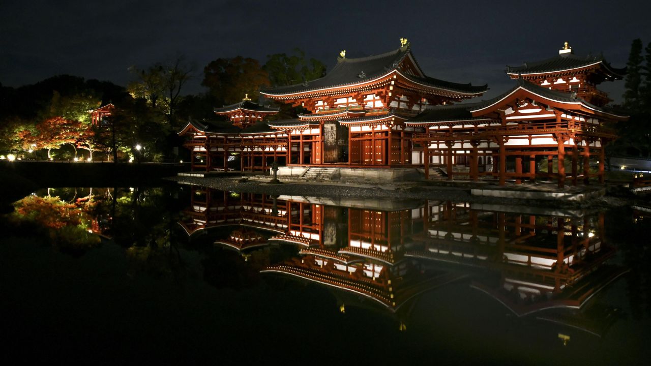 <strong>Uji, Japan</strong>: Byodoin Temple, built in the 10th century, is a Buddhist place of worship and a UNESCO World Heritage site. <br />