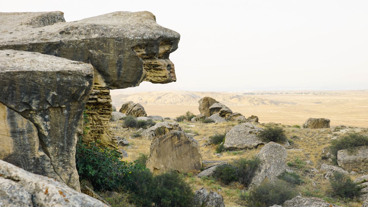 Gobustan park, Azerbaijan