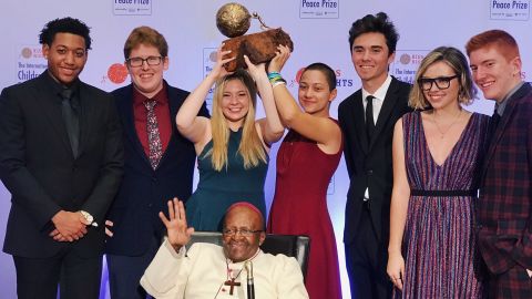 March for Our Lives activists were awarded this year's International Children's Peace Prize.