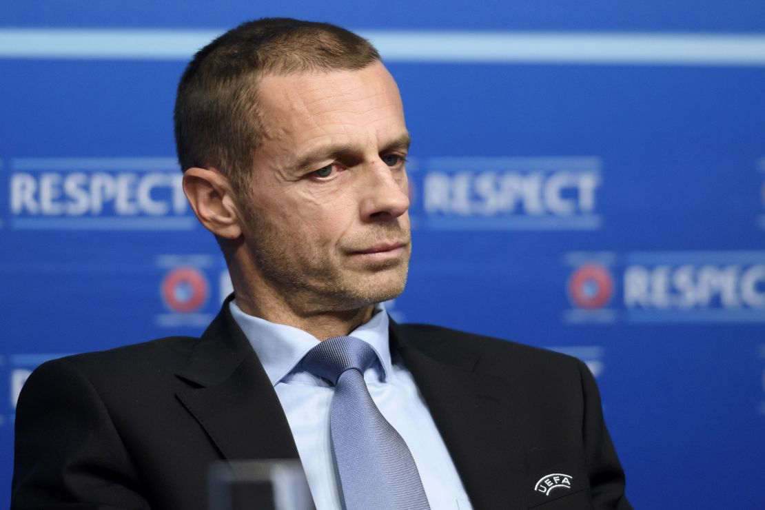 UEFA president Aleksander Ceferin did not hold back on the new Super League plans. 