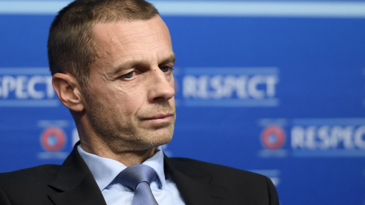 UEFA president Aleksander Ceferin did not hold back on the new Super League plans. 