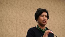 Washington, D.C., Mayor Muriel Bowser speaks during a news conference May 2, 2018 on Capitol Hill in Washington, DC.  